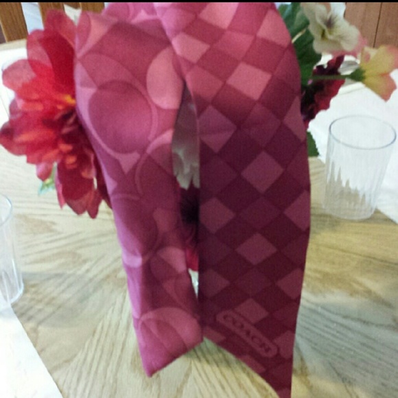 Coach ponytail scarf. - Picture 1 of 2
